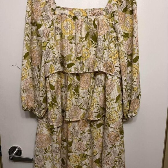 Who What Wear Ruffle Dress - Picture 3 of 7